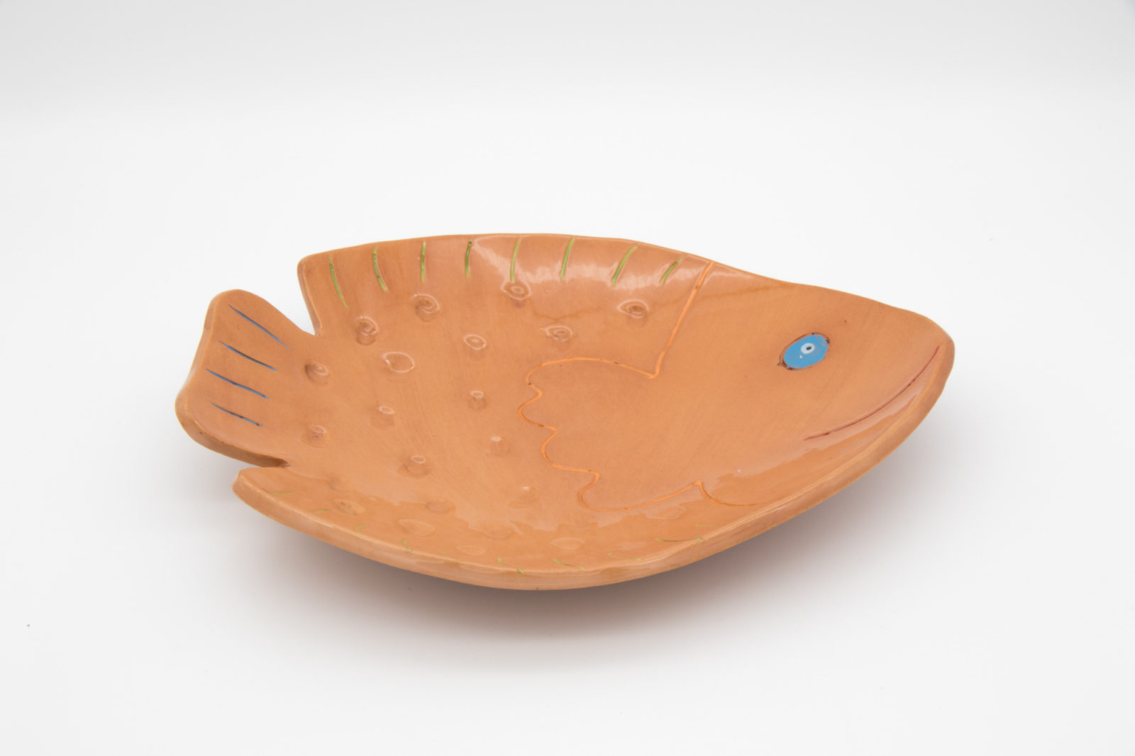 Platter in fish shape