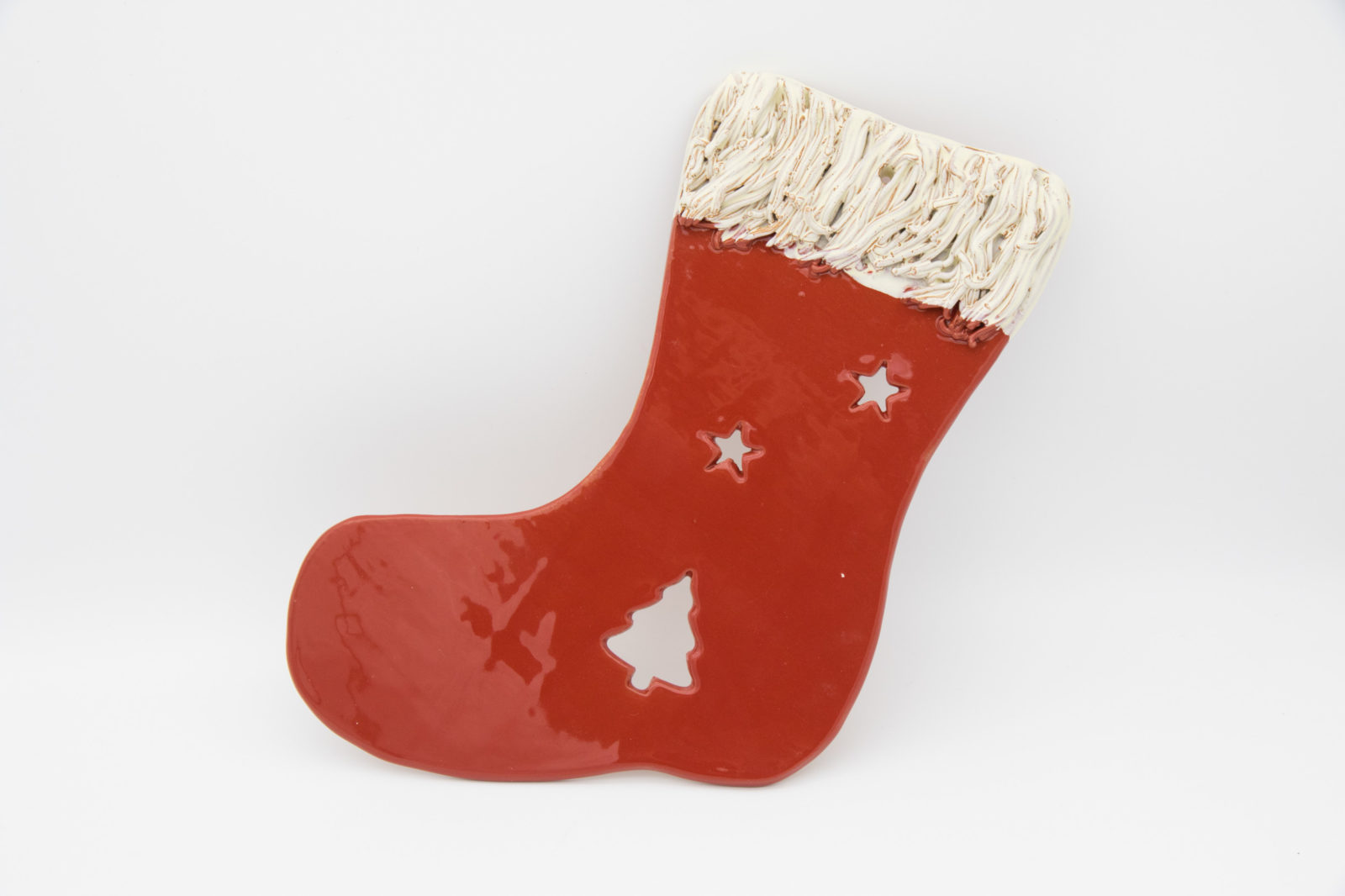Santa Claus hanging boot