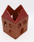 Small house lantern candle holder